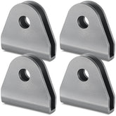 Threlaco front view of four tabs showing compact mounting points and consistent fit