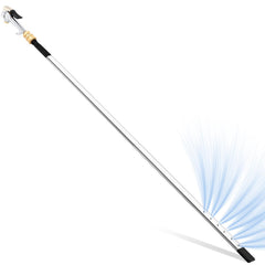 Threlaco front view of wand showing slim reach and clear benefits