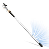 Threlaco front view of 16-inch stainless radiator wand showing shape and outlets, durable cleaning
