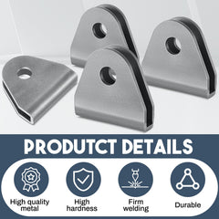 Threlaco detail of 1/2 inch hole illustrating hardware compatibility and fit