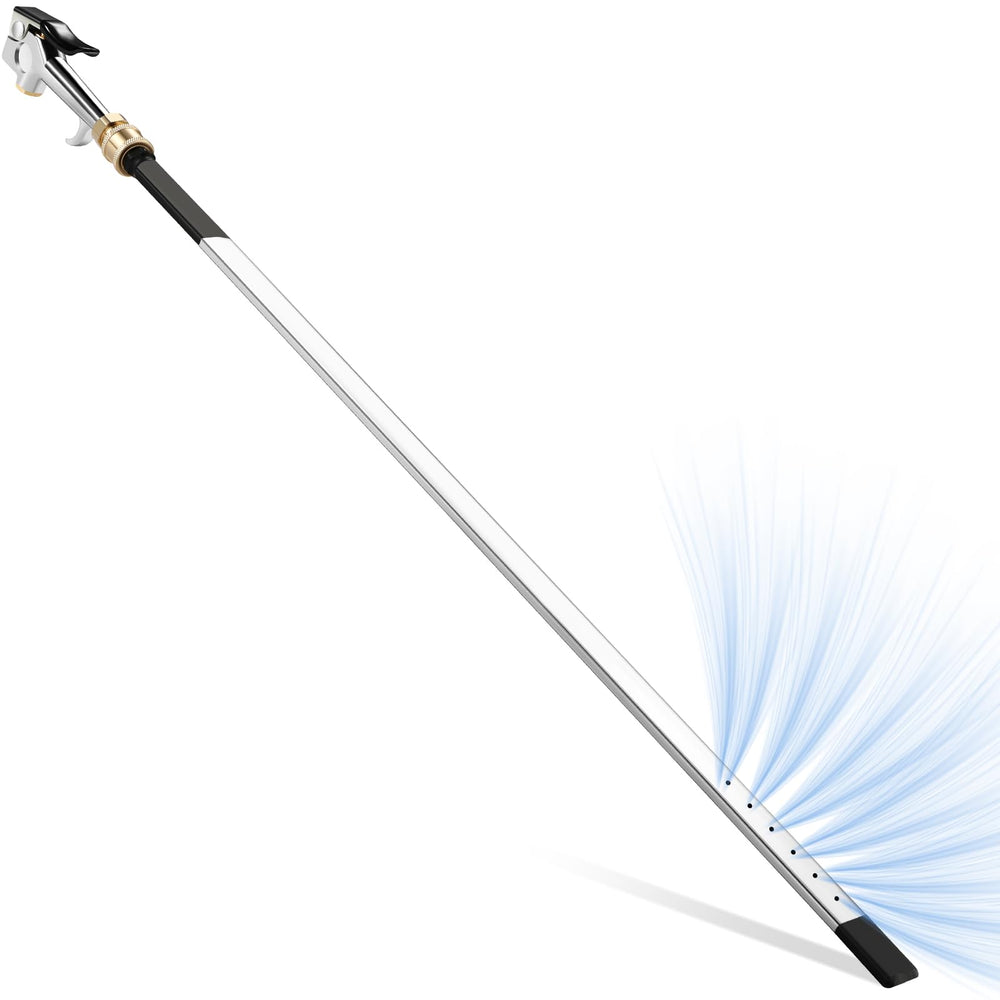 Threlaco wand front view showing full length and slim profile for easy reach