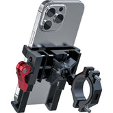Tiakia front view showing aluminum mount and secure grip benefit