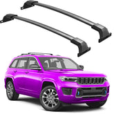 TideFree cross bars front view showing secure fit and sleek look