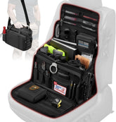 Tidify patrol bag front view shows organized pockets and quick access benefit