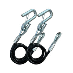 Tie Down front view packaging showing cable and rating benefit