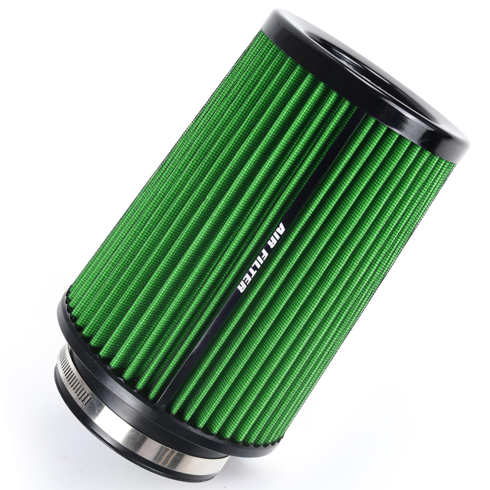 TIEVISHO front view of cone filter showing shape and fitment benefit