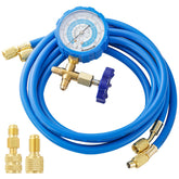 Tigbear front view of gauge and hoses showing kit layout and ready-to-use convenience