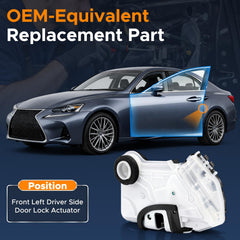 TIMEPAL actuator installed in a car door demonstrating direct replacement benefit