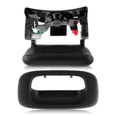 TIMEPAL front view of handle and bezel showing clean fit and restored tailgate appearance