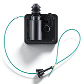 TIMEPAL fuel door actuator front view showing mounting points and OEM fitment benefit