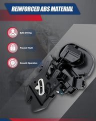 TIMEPAL trunk latch actuator side profile highlighting compact design for easy fitment