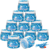 Timgle front packaging showing 12 ocean-scent gel jars and benefits