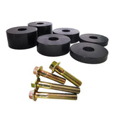 Timilge front seat spacer packaging showing kit contents and fit