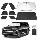TINGLU front packaging showing full 8-piece 4Runner shade kit and benefits