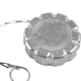 TINWID1919 front view of 3-inch non-locking fuel cap showing robust construction and reliable seal