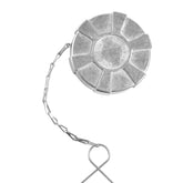TINWID1919 front view of aluminum fuel cap showing durable finish and fit benefit