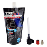 TireJect 10oz bottle front label showing product and uses