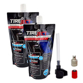 TireJect front packaging showing kit and benefits for fast repairs