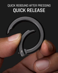 TISUR connector rotating 360 degrees to prevent tangles and snagging