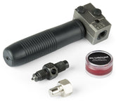 Titan tool front view showing compact flaring tool for easy vehicle access