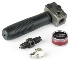 Titan tool front view showing compact flaring tool for easy vehicle access
