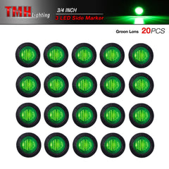 TMH close-up of three LEDs showing bright diodes and fast illumination