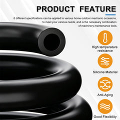 Tnisesm hoses installed under hood demonstrating clean routing and reliability