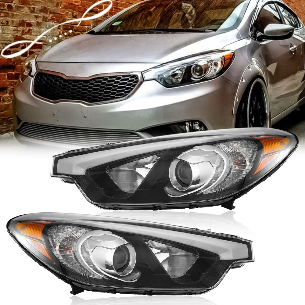 TODO front assembly pair showing full headlight profile and clean beam