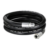 Togsher front view of hose packaging showing product and length benefits