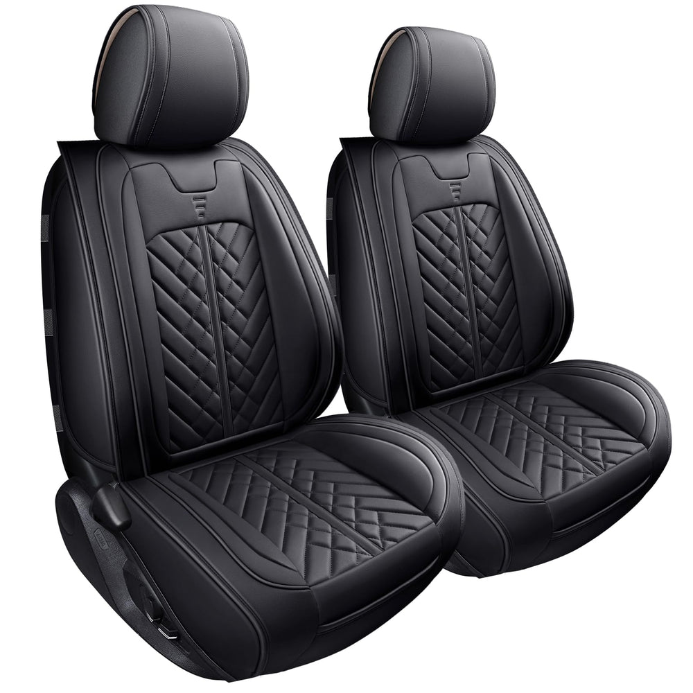 Tomatoman front seat cover full view showing snug fit and protection