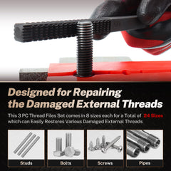 TOMMARS snap-on end caps protecting edges and improving user grip safety