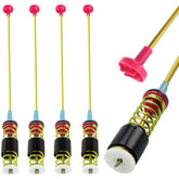 TOMOON suspension rod front view showing sturdy stainless steel for quieter spins