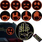 Tomorotec front panel view showing clear hand-gesture display and bright LEDs