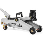 TONDA floor jack front view showing sturdy base and lift point for stable lifting