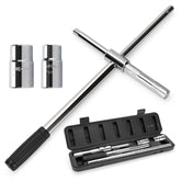 TONDA front view of lug wrench showing four-way sockets and robustness