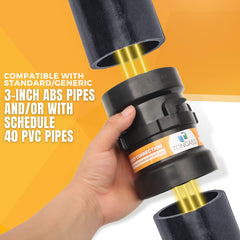 TonGass bayonet hooks and lugs visible for firm RV twist-on connection benefit