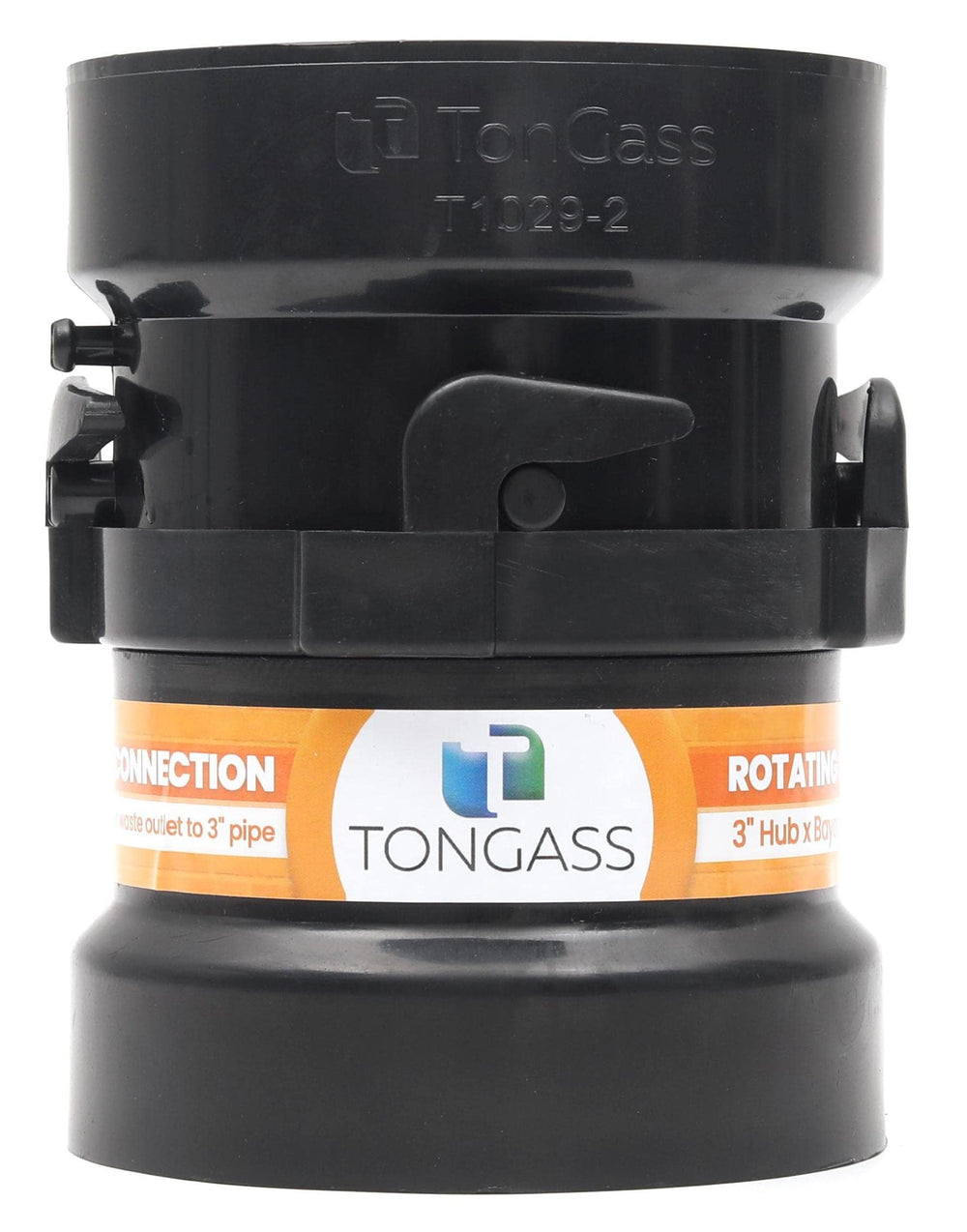 TonGass front view of combo pack showing both adapters and benefits of compatibility