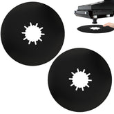 TonGass front view of 12-inch lube plate showing full coverage and protection