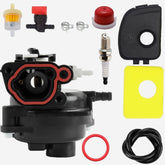 toobop carburetor front view showing new finish and reliable fit