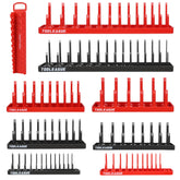 TOOLEAGUE trays top view showing organized sockets for quick access and visibility