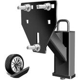 toolhoper front view of spare mount showing overall shape and fit benefit