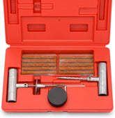 Tooluxe front case view showing compact emergency kit and organization benefit