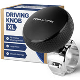 Top Life front view showing knob shape and silicone grip for easier steering