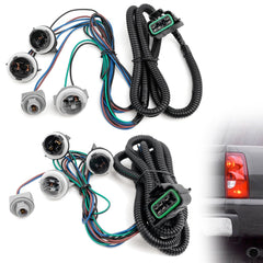 TOP-MAX front view of harness kit showing both left and right units for quick fit identification