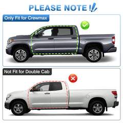TOP-MAX rear driver trim detail demonstrating secure clip retention and reduced rattle