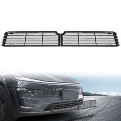 TOPABYTE front grille mesh insert front view showing neat fit and protection