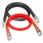 TOPDC 4 AWG front packaging showing cable pair and specifications, durable and ready