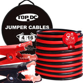 TOPDC front packaging showing 16ft cables and features for quick identification