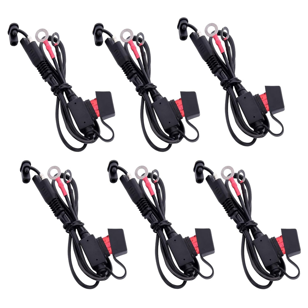 TOPDC harness front packaging showing six-piece kit and benefits
