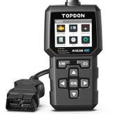 TOPDON AL400 front display showing menu and clear readout for quick diagnosis